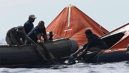 Continúan las labores de rescate Continúan las labores de rescate pese a las condiciones meteorológicas